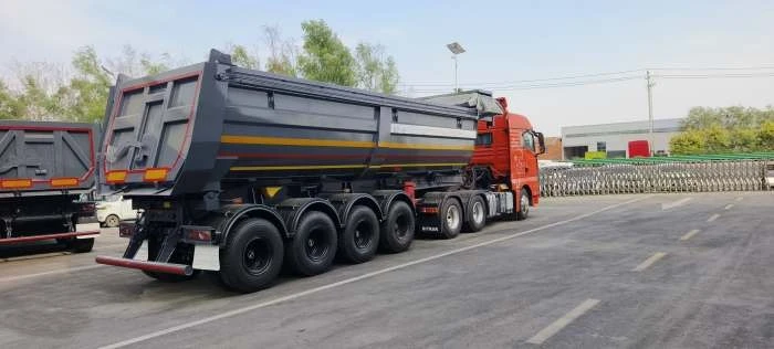 Rear Tipping Semi-trailer
